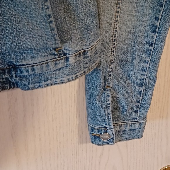 Vtg 90s FUBU The Collection Denim Jacket, Size L - Picture 10 of 10